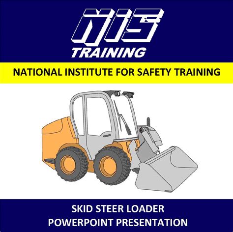 skid steer safety ppt|skid steer training checklist.